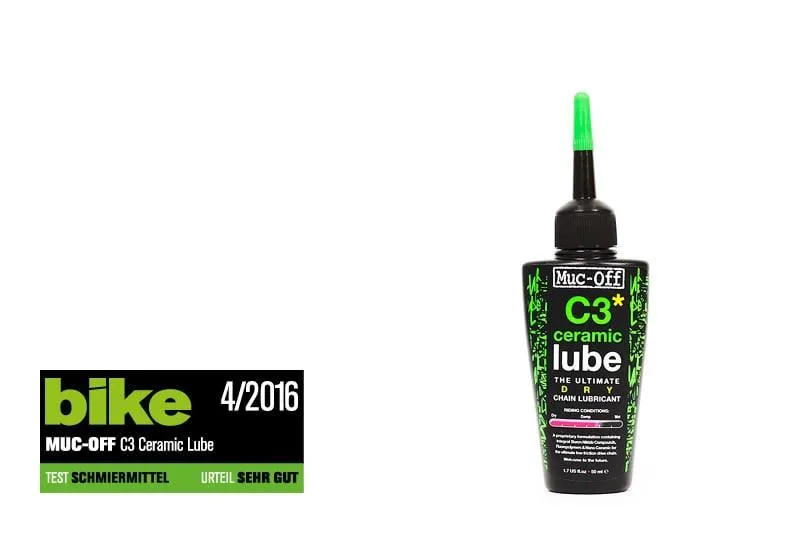 Muc Off C3 Dry Ceramic Lube Kettenschmiermittel 50 ml