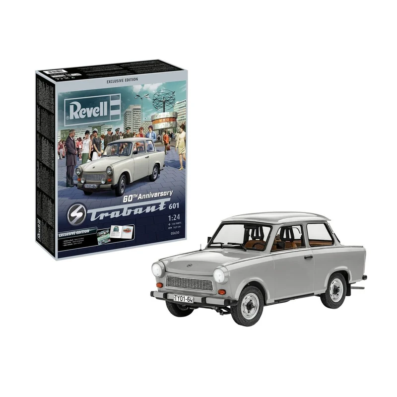 Revell 05630 1:24 60th Anniversary Trabant 601 Exclusive Edition