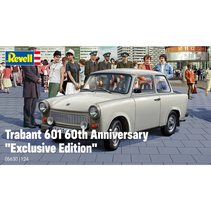 Revell 05630 1:24 60th Anniversary Trabant 601 Exclusive Edition