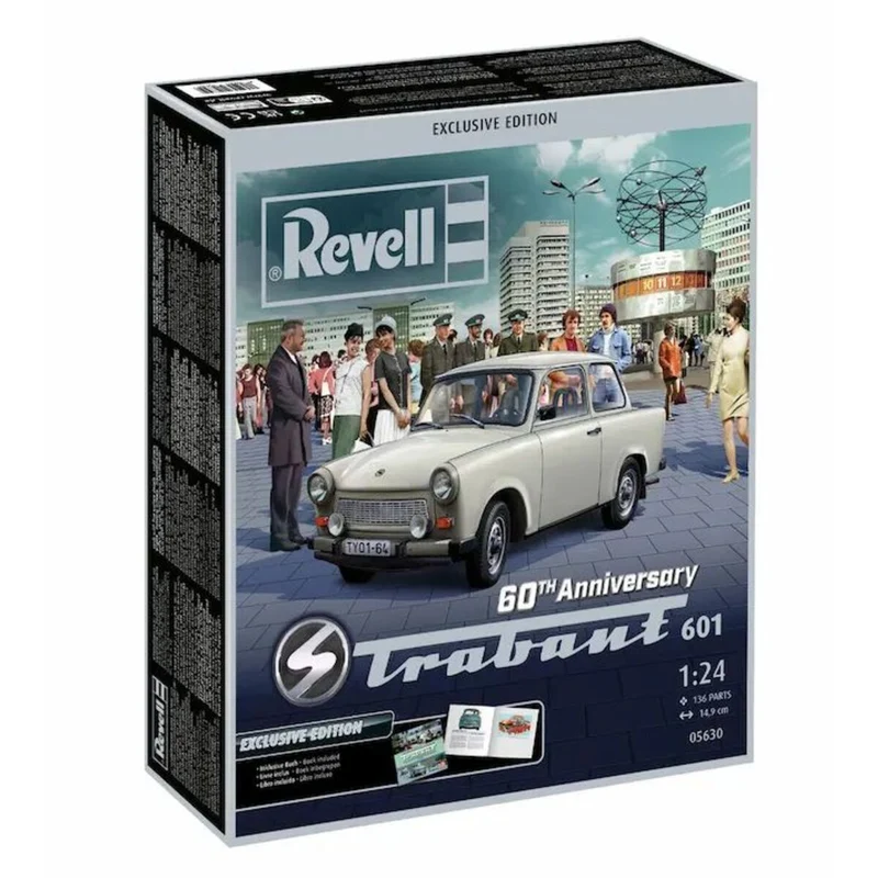 Revell 05630 1:24 60th Anniversary Trabant 601 Exclusive Edition
