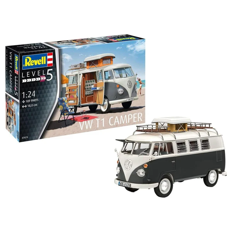 Revell 07674 1:24 VW T1 Camper