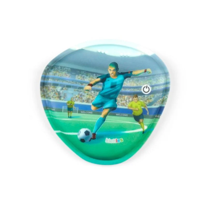 ergobag Blinkie Klettie Fußball bunt 10 x 9 x 1 cm