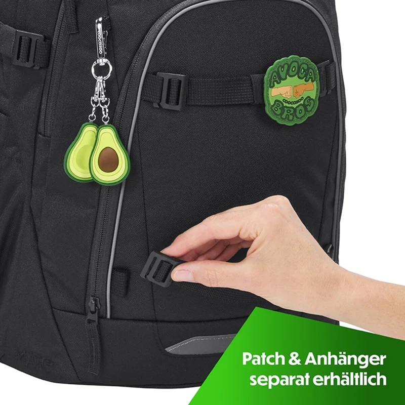 Coocazoo Schulrucksack Mate Black Coal 30 Liter
