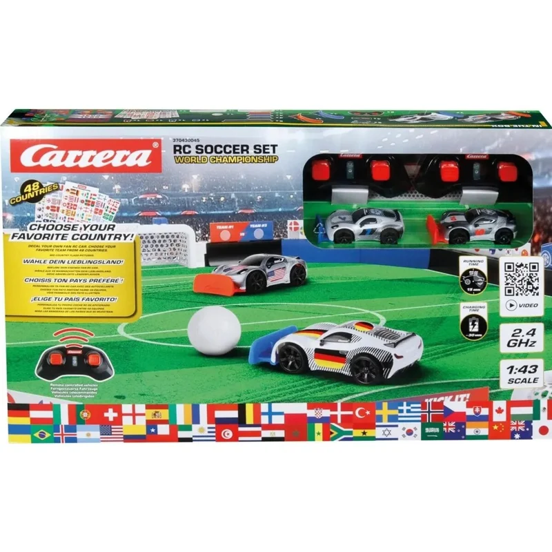 Carrera 2,4 GHz RC Soccer Set - World Championship