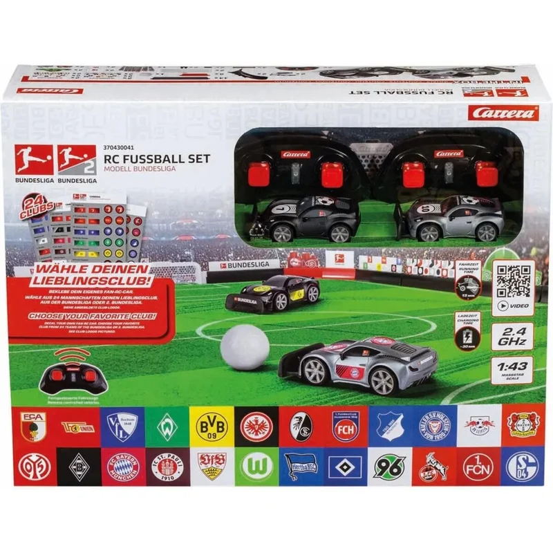Carrera 2,4GHz RC Fußball Set - Modell Bundesliga