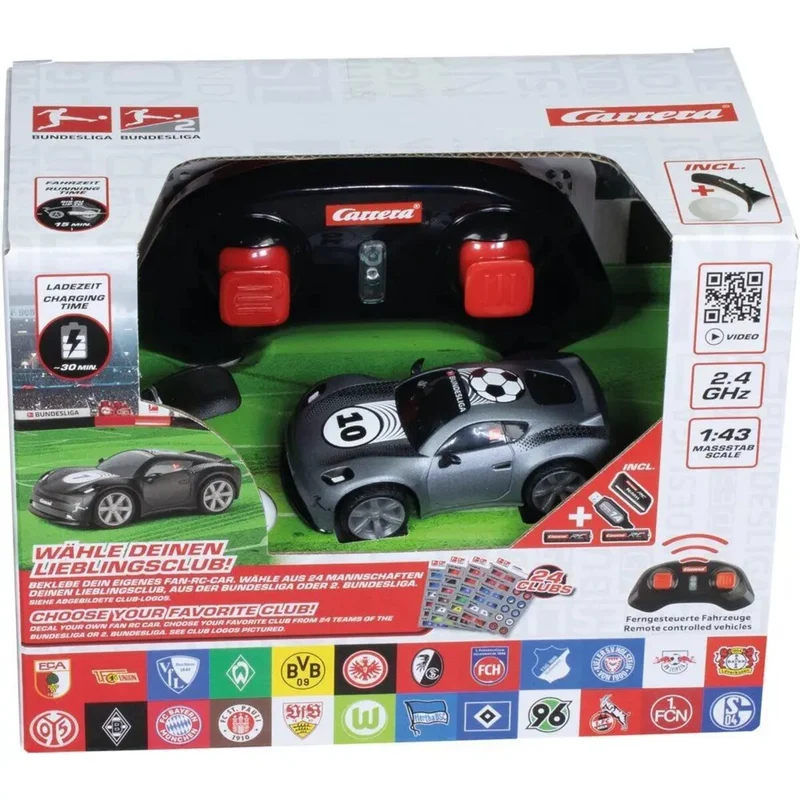 Carrera RC 2,4 GHz Mini RC Grey Bundesliga