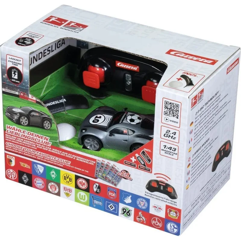 Carrera RC 2,4 GHz Mini RC Grey Bundesliga