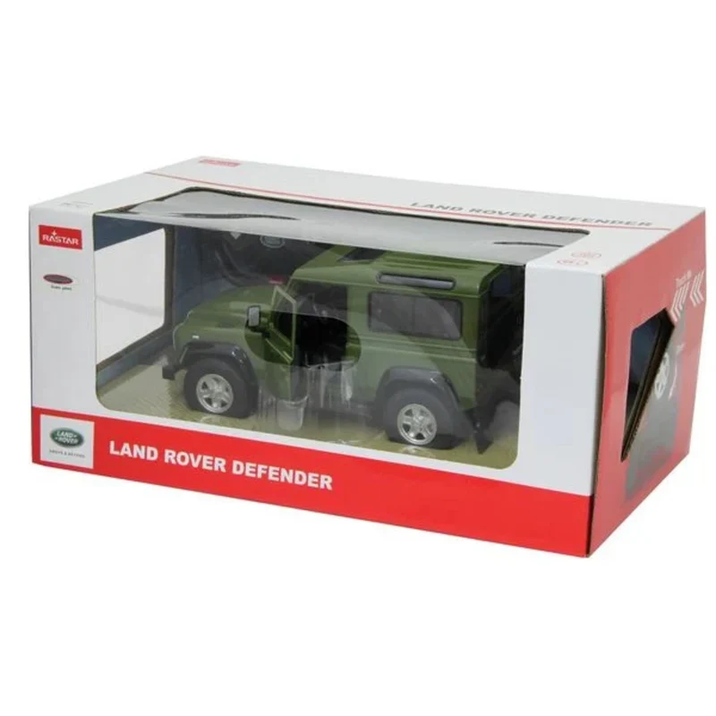 Jamara Land Rover Defender grün 2,4 GHz Tür manuell Maßstag 1:14