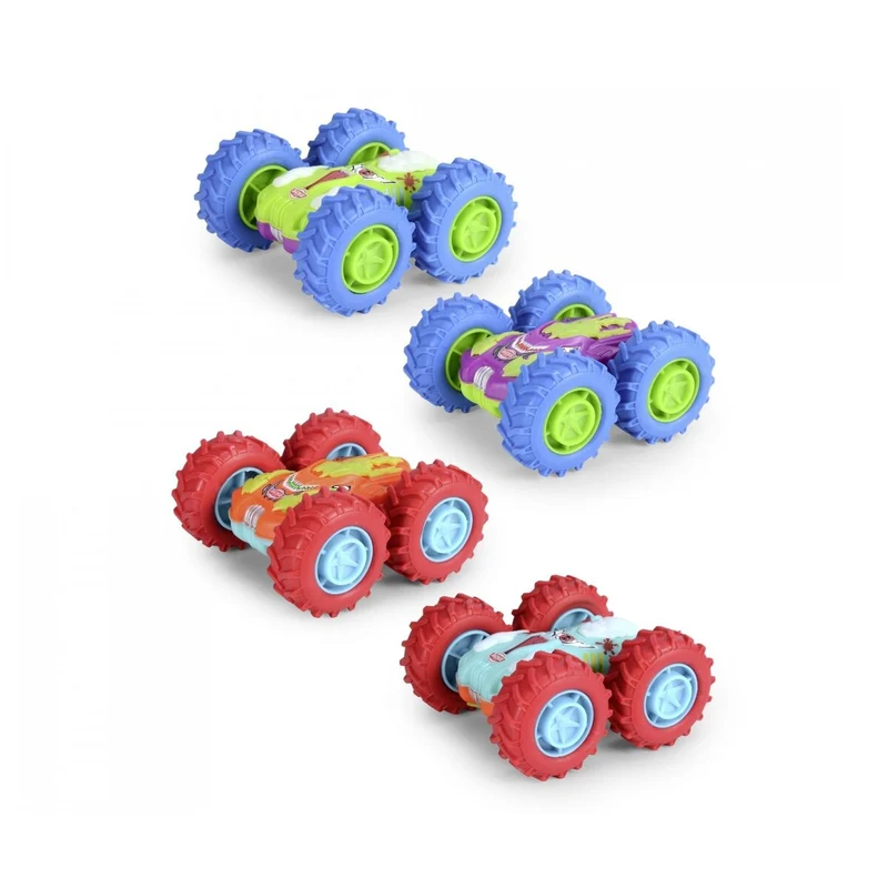 Dickie Toys Monster Flippy, 10 cm, 1 Stück, 4-fach sortiert