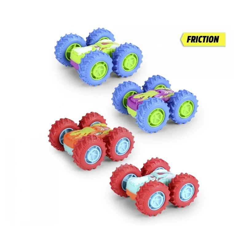 Dickie Toys Monster Flippy, 10 cm, 1 Stück, 4-fach sortiert