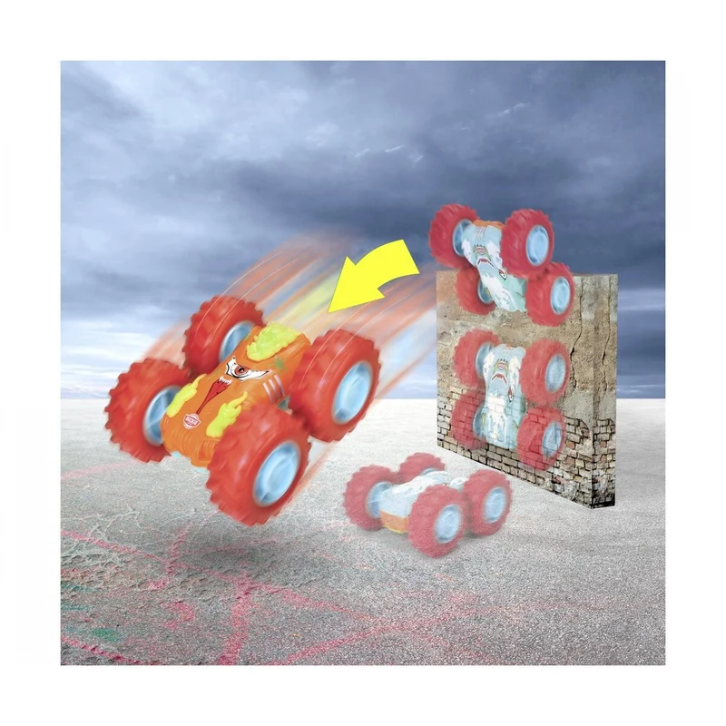 Dickie Toys Monster Flippy, 10 cm, 1 Stück, 4-fach sortiert