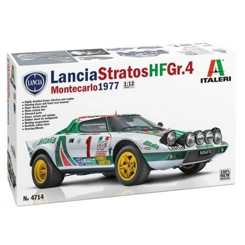 Italeri 4712 Lancia Stratos HF Gr.4, 1:12