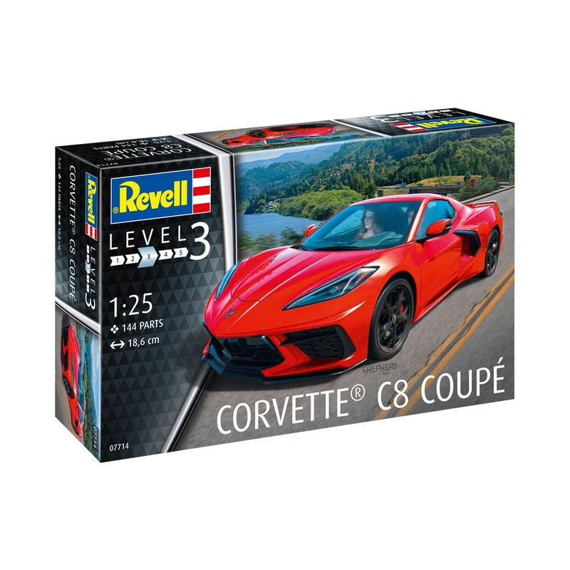 Revell 07714 1:25 Corvette C8 Coupé