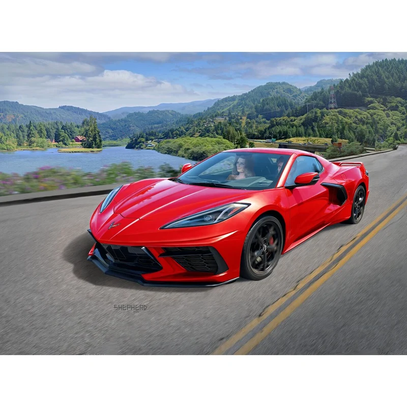 Revell 07714 1:25 Corvette C8 Coupé