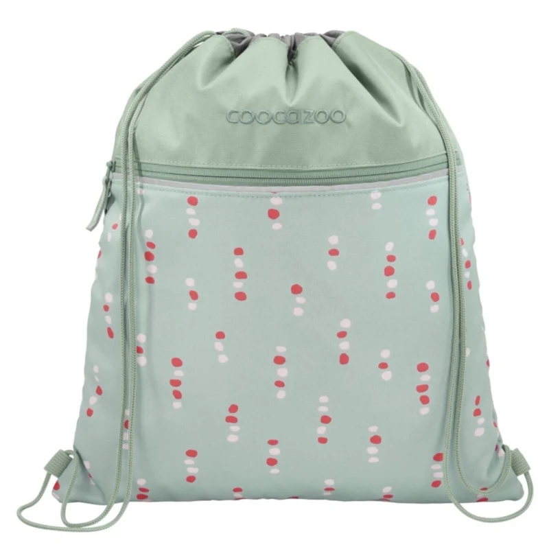 Coocazoo Turnbeutel Dancing Dots grün 10 Liter