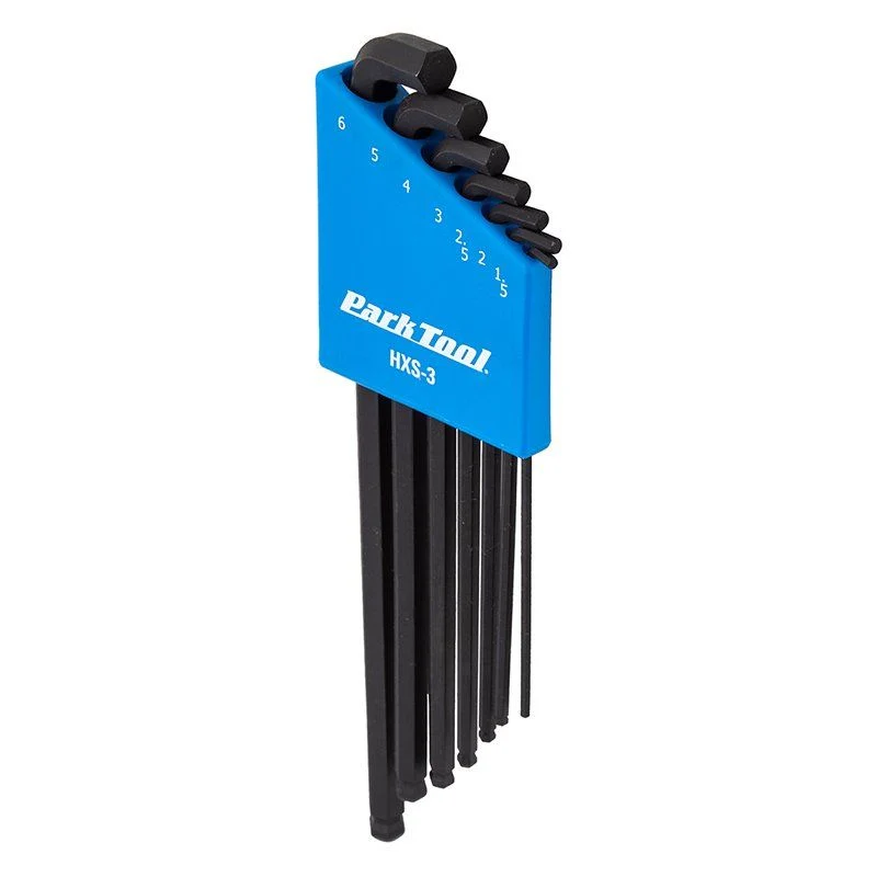 Park Tool 18 HXS-3 Stubby Winkelschüssel-Set 1,5-6mm