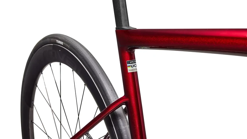 Specialized Tarmac SL8 Pro AXS Red Sky/Chrome Decal 2026