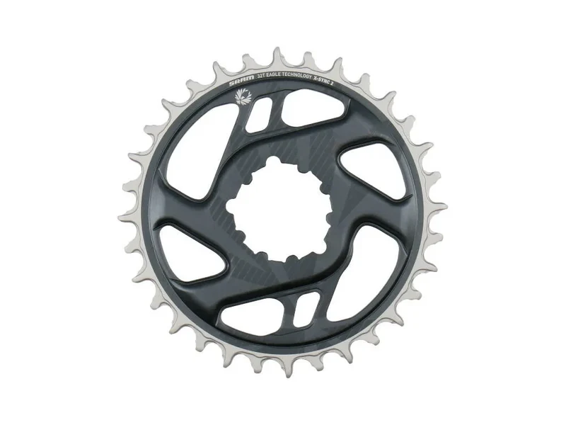 SRAM Kettenblatt X-Sync Eagle 2 34T, Alu, grau 3mm Offset
