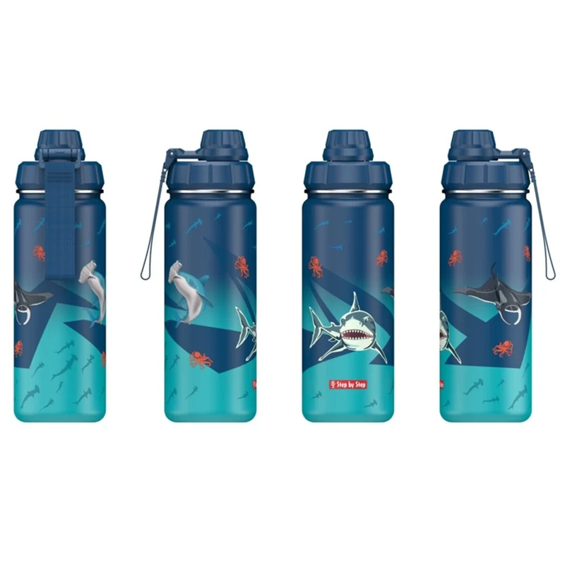 Step by Step Isolierte Edelstahl-Trinkflasche "Underwater"