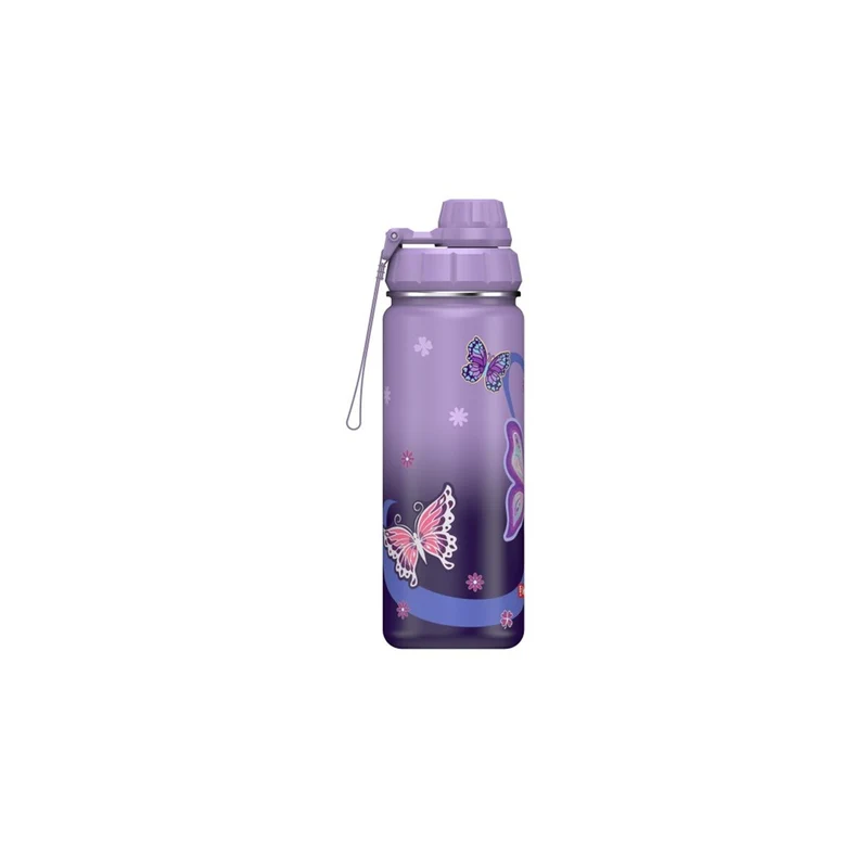 Step by Step Isolierte Edelstahl-Trinkflasche "Sweet Butterfly"