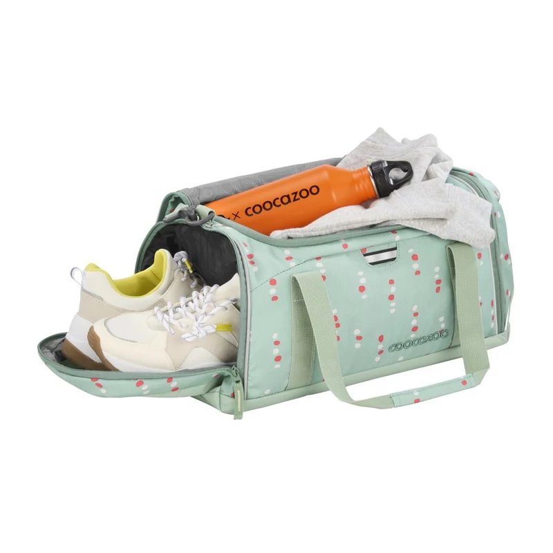 Coocazoo Sporttasche Dancing Dots grün 20 Liter