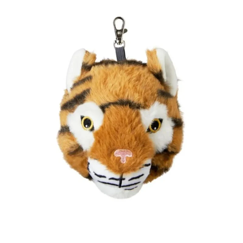 ergobag Plüsch Hangies Tiger Braun, Gelb 5,5 x 7 x 5 cm