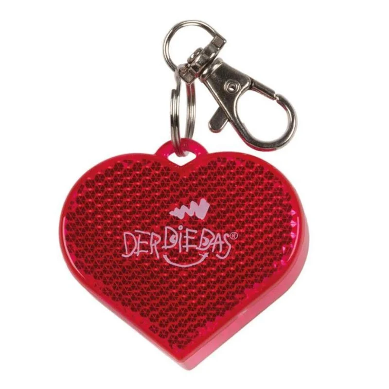 DerDieDas Blinky Pink Heart mit LED