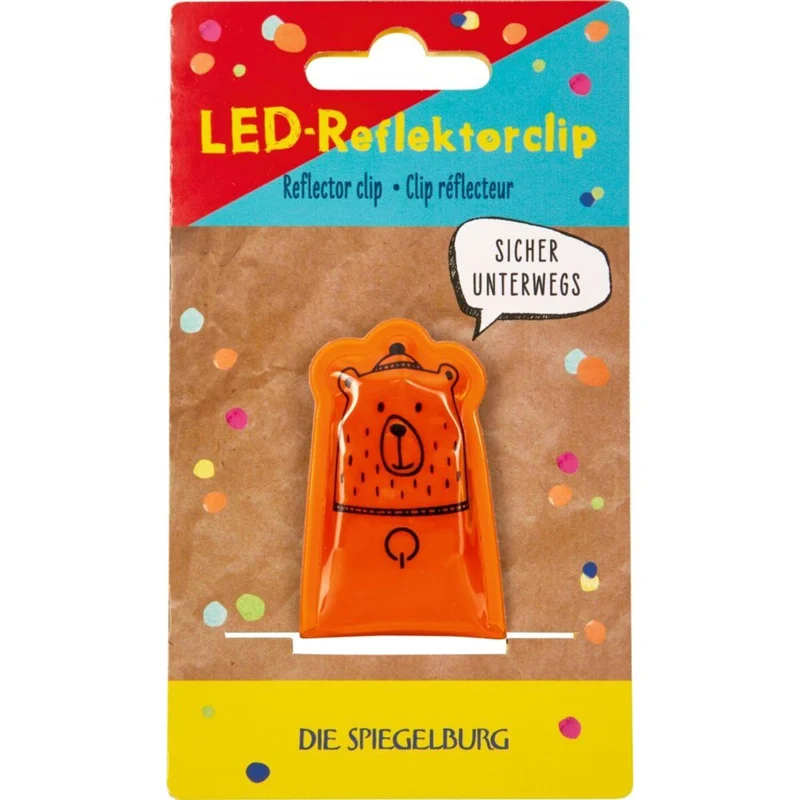 Die Spiegelburg Blinkender Anhänger Stern - Bunte Geschenke, im Display