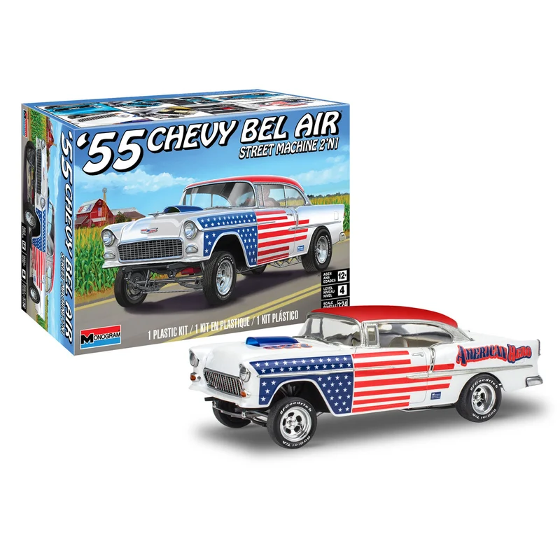 Revell 14519 1:24 ’55 Chevy Bel Air “Street Machine”