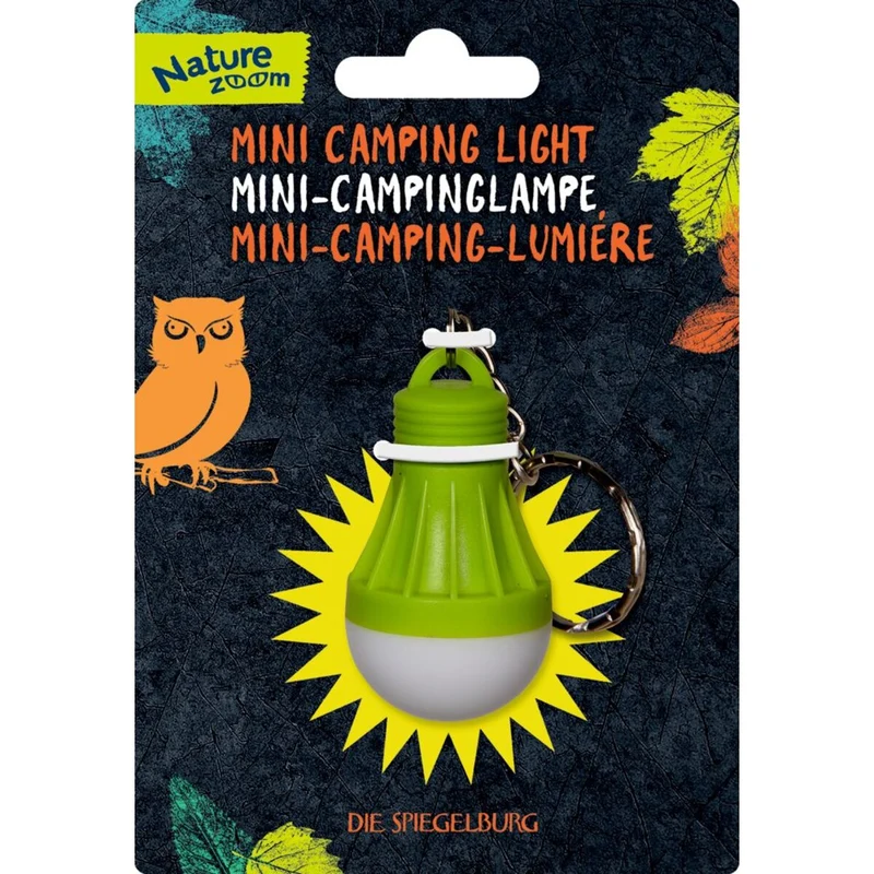 Die Spiegelburg Mini-Campinglampe - Nature Zoom, sort.