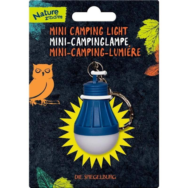 Die Spiegelburg Mini-Campinglampe - Nature Zoom, sort.