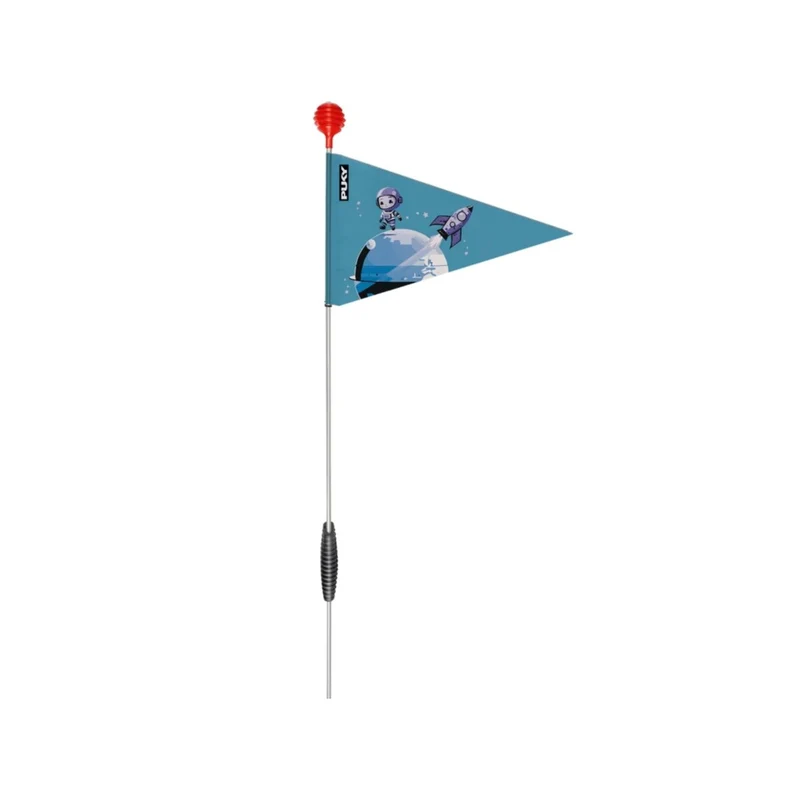 PUKY safty flag Sicherheitswimpel faltbar für Kinderfahrräder blau