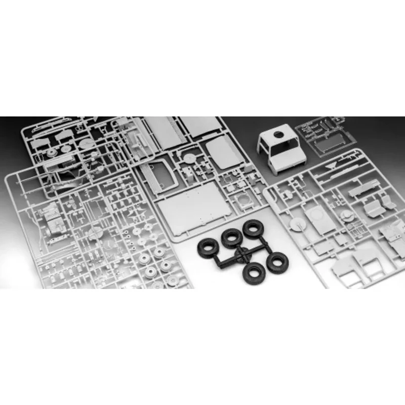 Revell 03337 1:35 Unimog 2T milgl