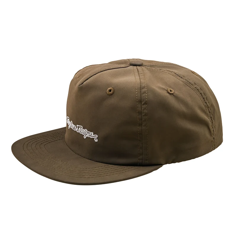 Troy Lee Designs Unstructured Snapback Cap Signature