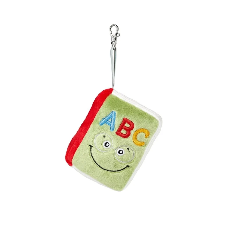 ergobag Plüsch Hangies ABC Lesebuch 5,5 x 7 x 5 cm Grün