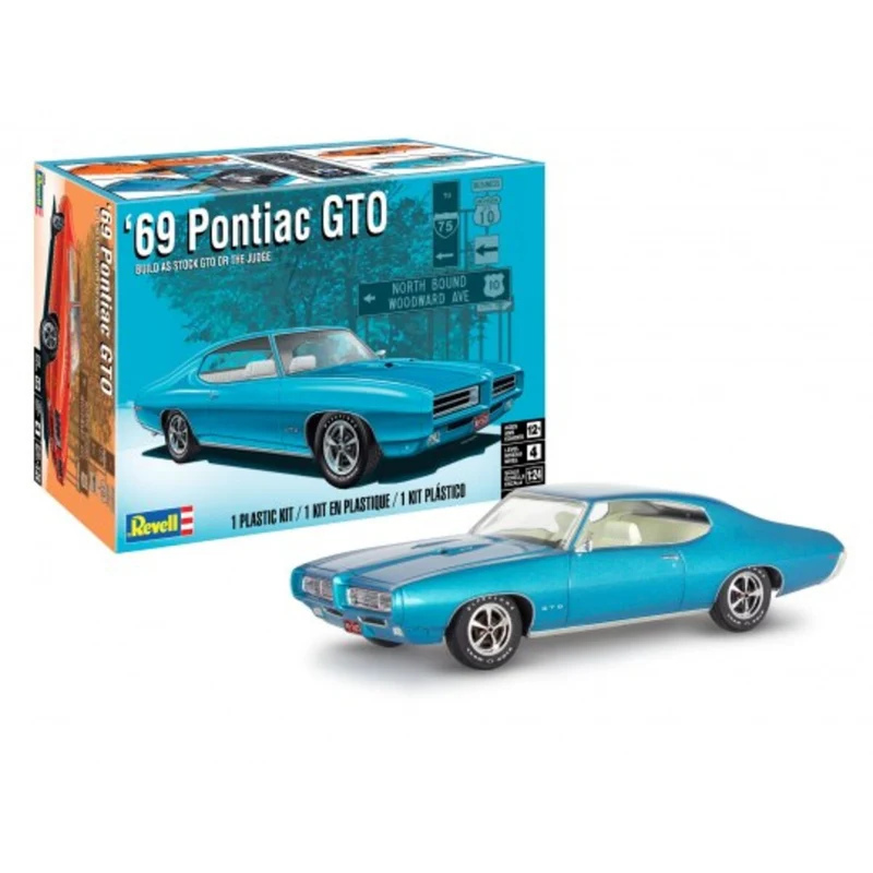 Revell 14530 1:24 69 Pontiac GTO "The Judge" 2N1