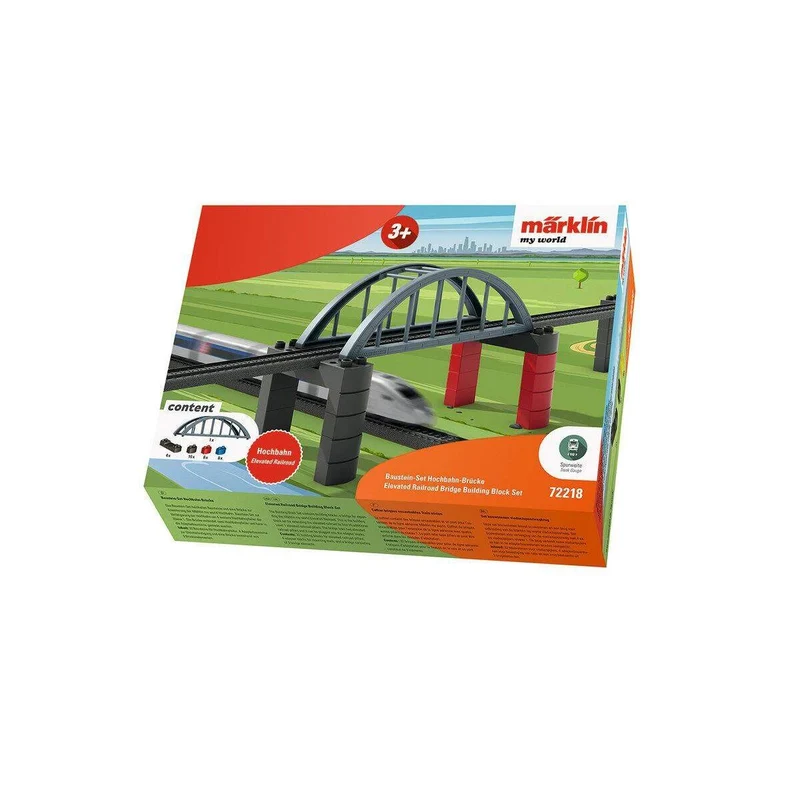 Märklin 72218 H0 Märklin my world - Baustein-Set Hochbahn-Brücke