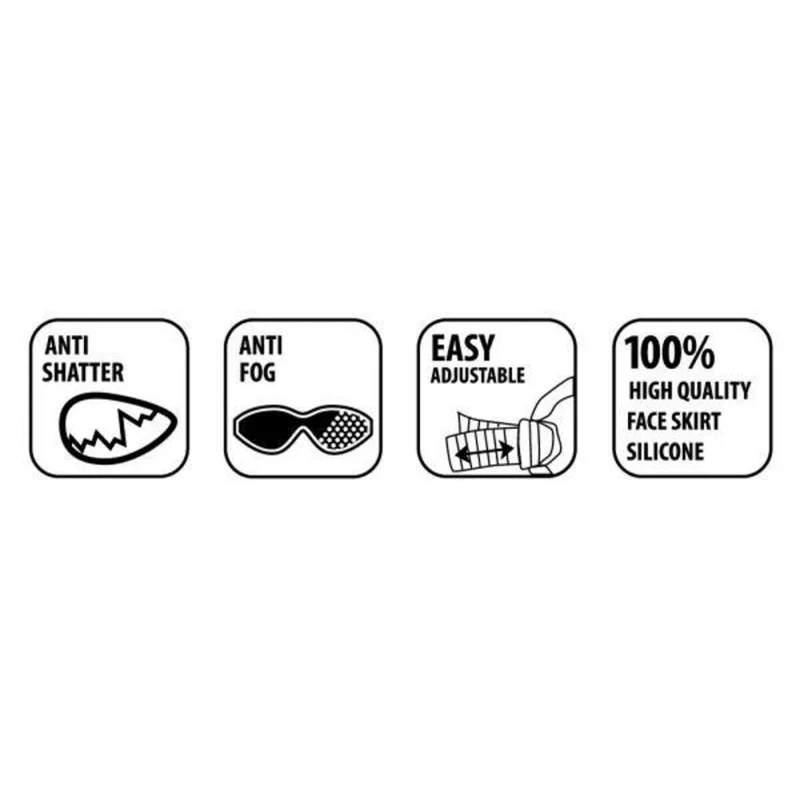 Schildkröt Junior Schwimmbrille Capri 5+, Blau-Grün