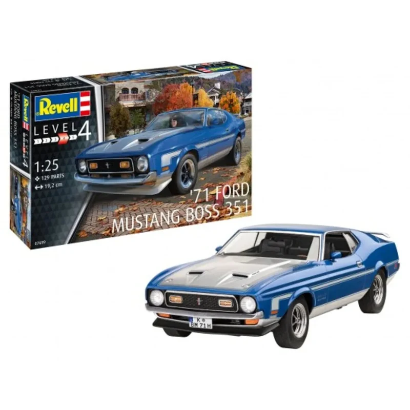 Revell 07699 1:25 71 Mustang Boss 351