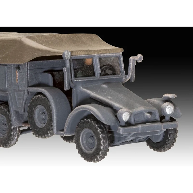 Revell 03344 1:76 Krupp Protze KFZ 69 with 3,7cm Pak