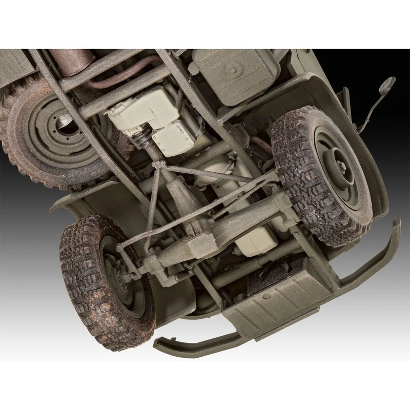 Revell 03348 1:35 Unimog 404 S Revell Modellbausatz