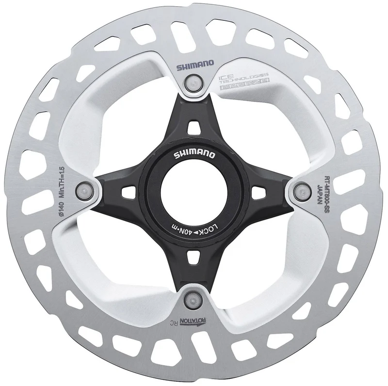 Shimano Bremsscheibe RT-MT800 Ice-Tech Center-Lock 203 mm