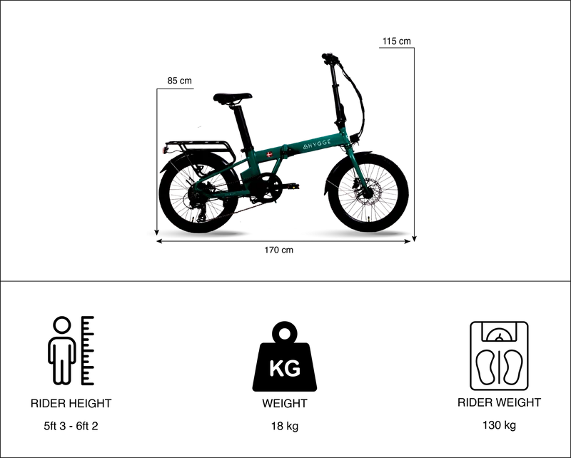 Hygge Virum Folding E-Bike