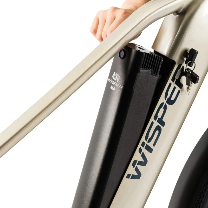 Wisper Wayfarer M9 Mid-Drive Crossbar E-Bike