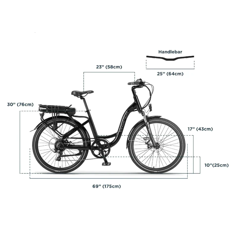 Wisper 705 26" Step-Thru E-Bike