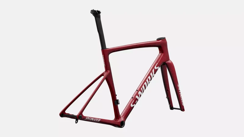S-WORKS Tarmac SL9 Rahmenset | gloss vivid red/tarmac black/white silver metallic