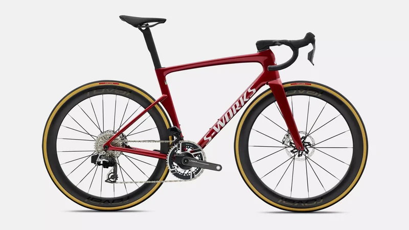 S-WORKS Tarmac SL9 | gloss ruby metallic/white silver metallic
