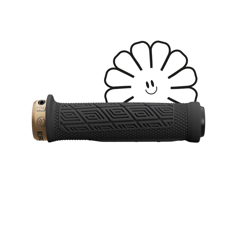 ERGON Lenkergriff GDH Valli Höll Edition | black/gold