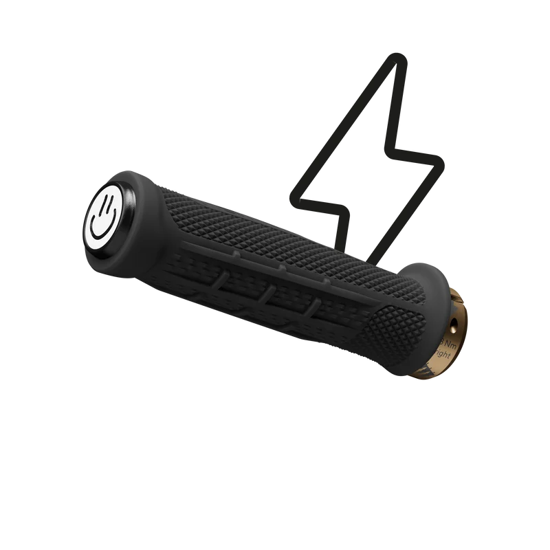 ERGON Lenkergriff GDH Valli Höll Edition | black/gold