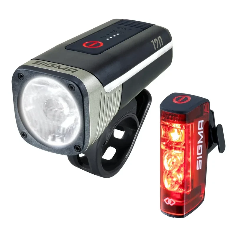 Sigma LED Akkuleuchten Set Aura 120 + Hiro 50 Link